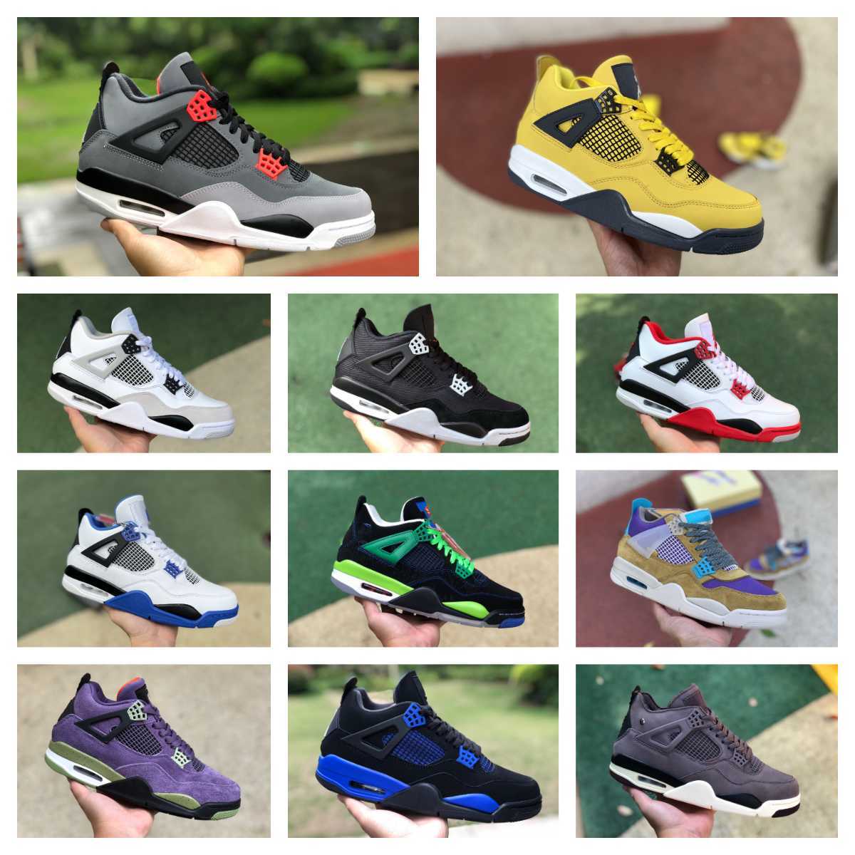 

Sandals 2023 Jumpman 4 Mens Basketball Shoes 4s Photon Dust Red Cement Canyon Purple Military Black University Blue Sail Oreo Neon Men Women Sneakers Trainers, Ask the seller about some sizes