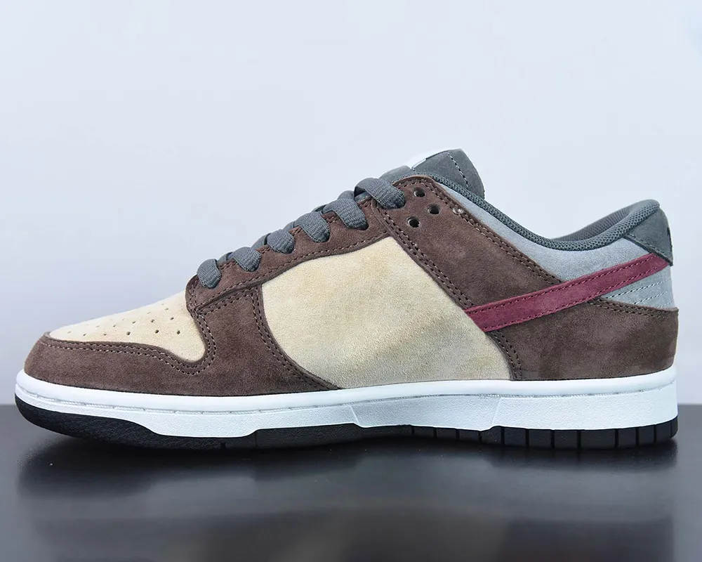

2023 basketball Shoes Otomo Katsuhiro x Duks Low Casual Shoes Dark brown Red Running Shoe Outdoor Sports Sneakers With Box