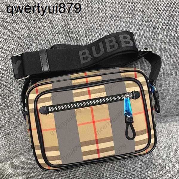 

Luxury Designer TB Vintage Check mens camera Bag brand nylon messenger canvas classic stripes crossbody Women's pochette purses handbag tote clutch Bags 0405/23