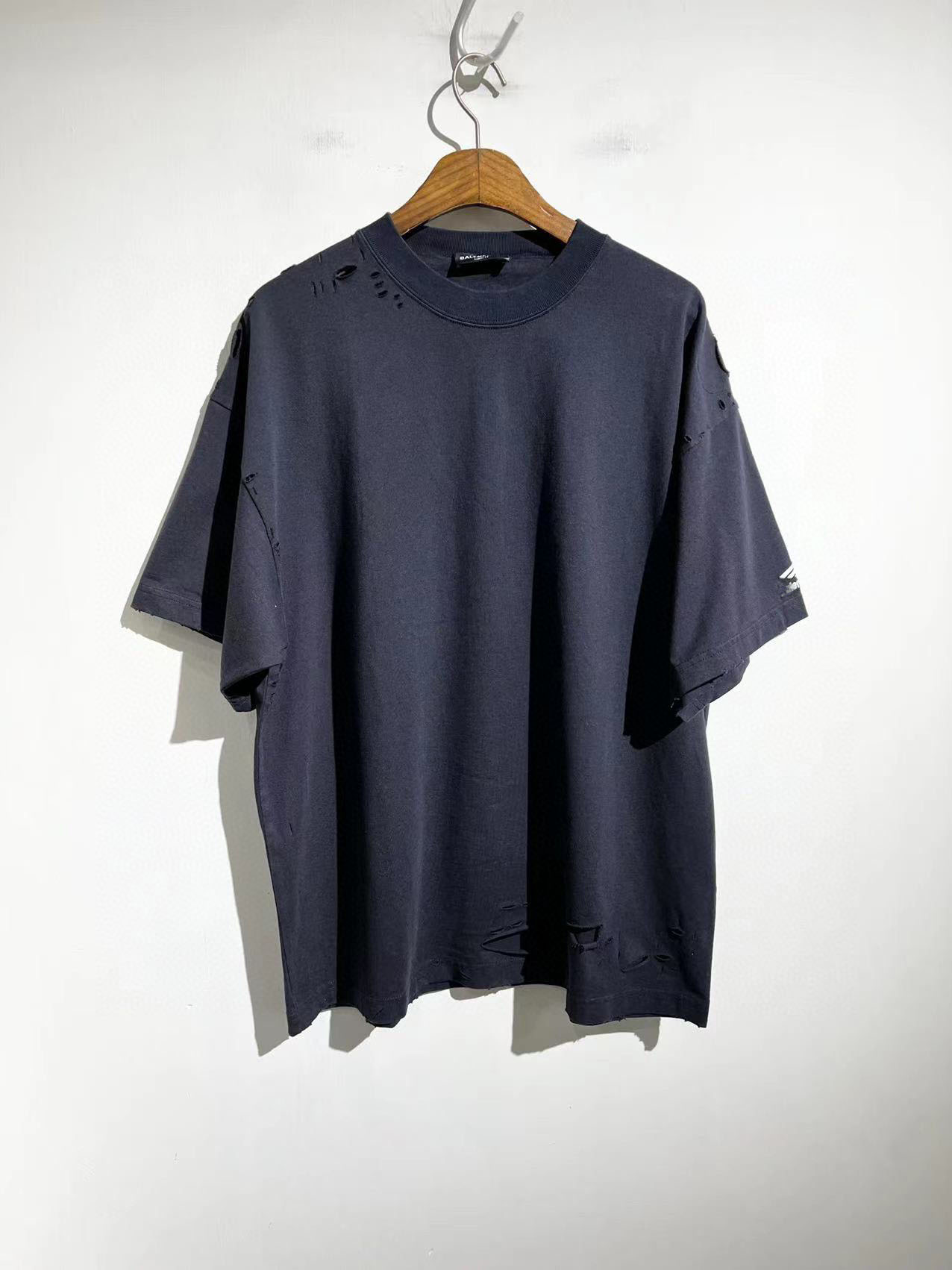 

2023 summer grey and green men and women fashion t-shirt euro size -L, Gray