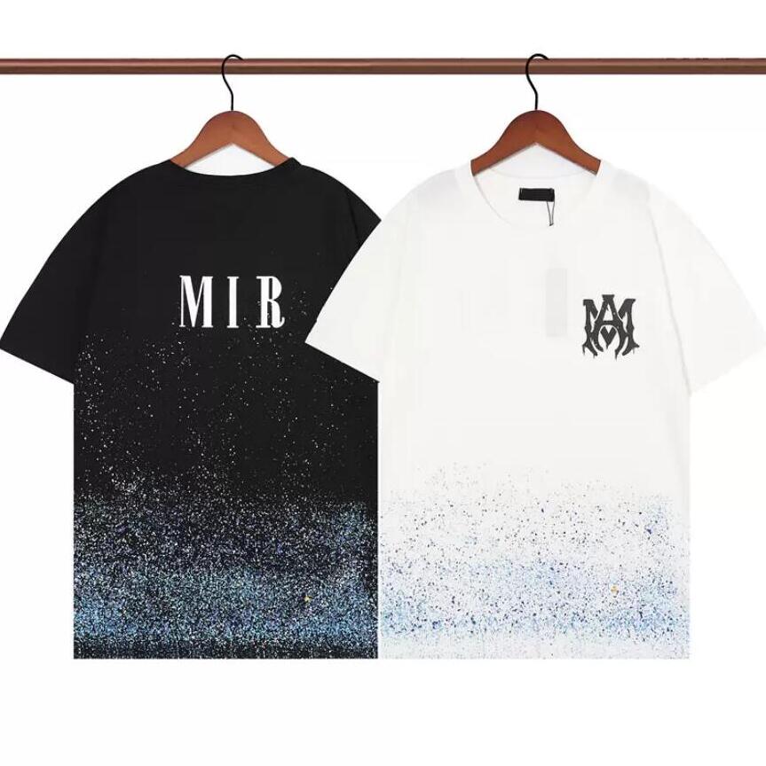 

Summer Men's T-shirts Quality Designer Men Amiris T-shirt Print T-shirts Short Sleeve Casual Letter T-shirt Loose Men's Tee Crewneck Graffiti T-shirts Hip Hop T-shirts 1s, Add postage