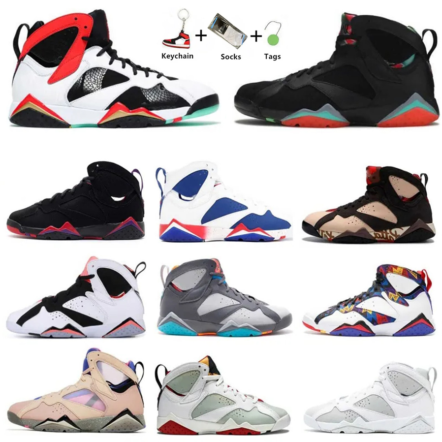 

7 2023 Jumpman OG Men Basketball Shoes University Hare VII 7s Raptor Bordeaux UNC Sapphire Flint Paname Citrus Shimmer Greater China Unisex Sport Trainer Sneakers, With box