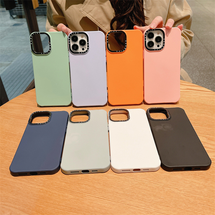 

Phone Cases for iPhone 14 13 12 11 pro max 11Pro 12Pro 13pro 13promax X XR XS XSMAX case PU leather shell designer With metal frame for Camera len 7 colour, White