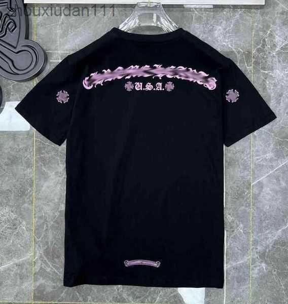

Ch Classic Men' Heart Luxury t Shirt Ch Brand Tops Tees Men Women Sanskrit Letter Chromes Sweatshirts Short Sleeve Horseshoe Designer, 1000