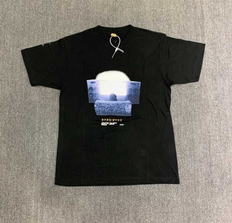 

Travise Scotts Co branded Stonehenge Men's and Women's Fashion Loose T-shirt Couple Short Sleeve T-Shirt, Black4