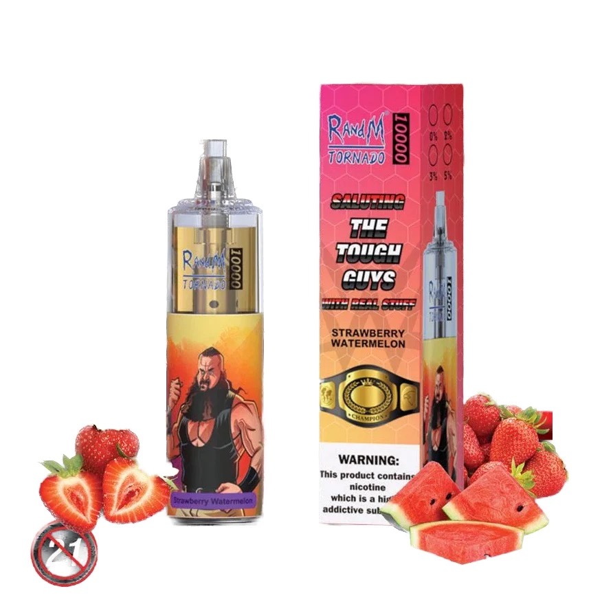 

Original RandM Tornado 10000 Puffs Disposable Vape Airflow Control RGB Light E Cig