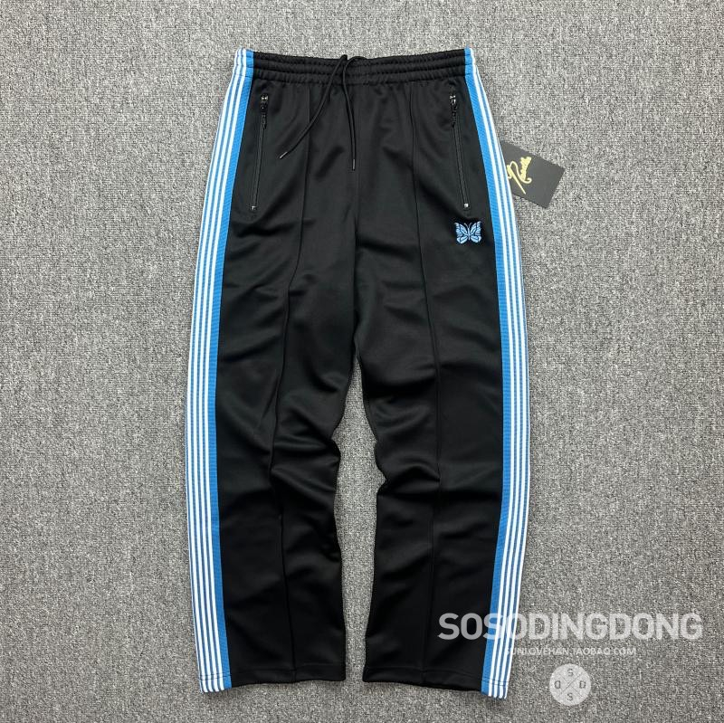 

Blue Stripe Pants Men Women 2023ss Casual Embroidered Drawstring Track Sweatpants