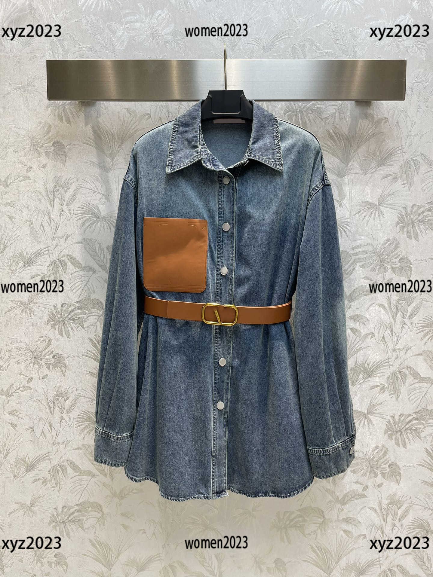 

women jacket lady Denim coat girl designer outerwear Standing collar fashion spring clothing New Arrivals Size -L, #1