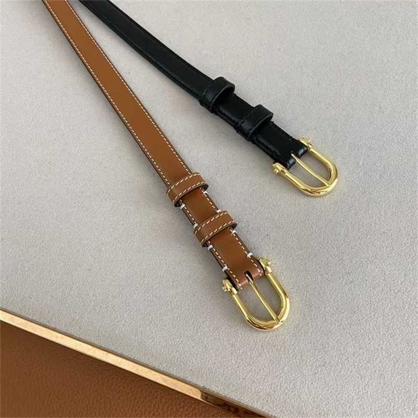 

Triomphe Belts Celins Sailin Womens Pure Cowhide Korean Jeans Casual Simple Fashion Versatile B7CL