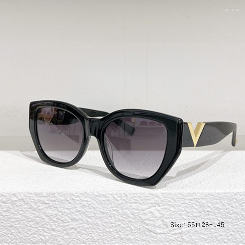 

Sunglasses 2023 Brand Designer Gradient Lens Irregular Men Women Retro Sun Glasses Female Acetate Frame Eyewear Driving UV400