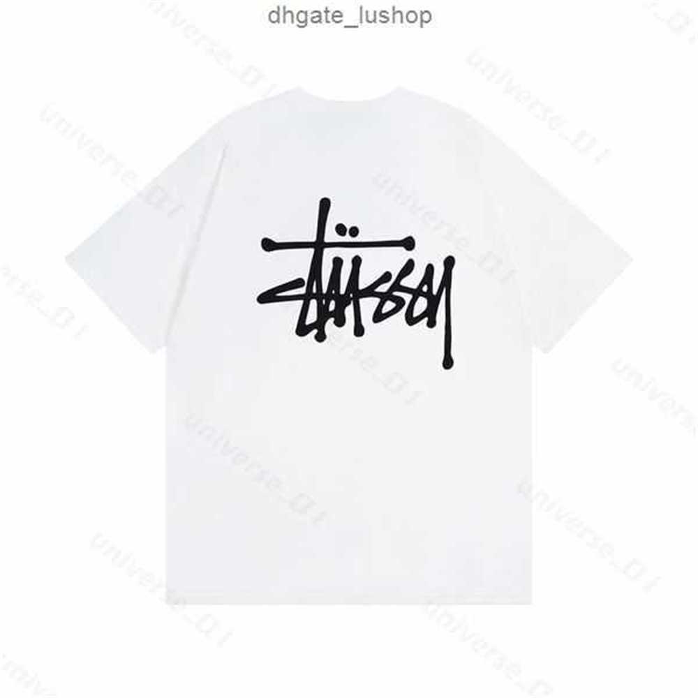 

Men's T-shirts Stussys Mens Womens Designers t Shirts for Man s Summer Tops Big Letter Tshirts Clothing Polos Apparel Sleeved Tshirt Cotton Teesz98e, 20