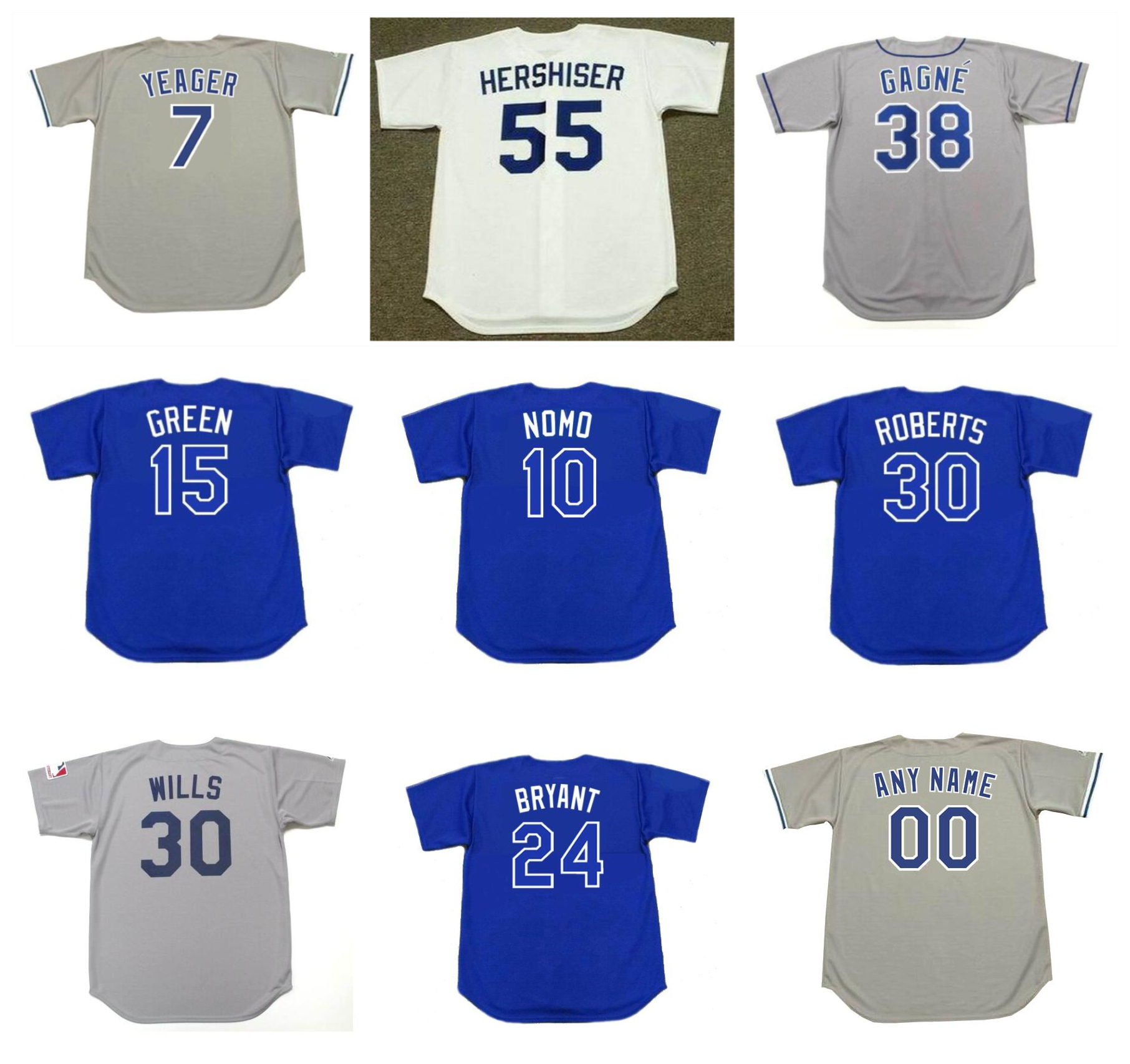 

OREL HERSHISER 2003 Throwback Dodgers Baseball Jersey Los LA Angeles Fernando Valenzuela Sandy Koufax STEVE GARVEY HIDEO NOMO DON DRYSDALE DUSTY BAKER ERIC GAGNE, As pic