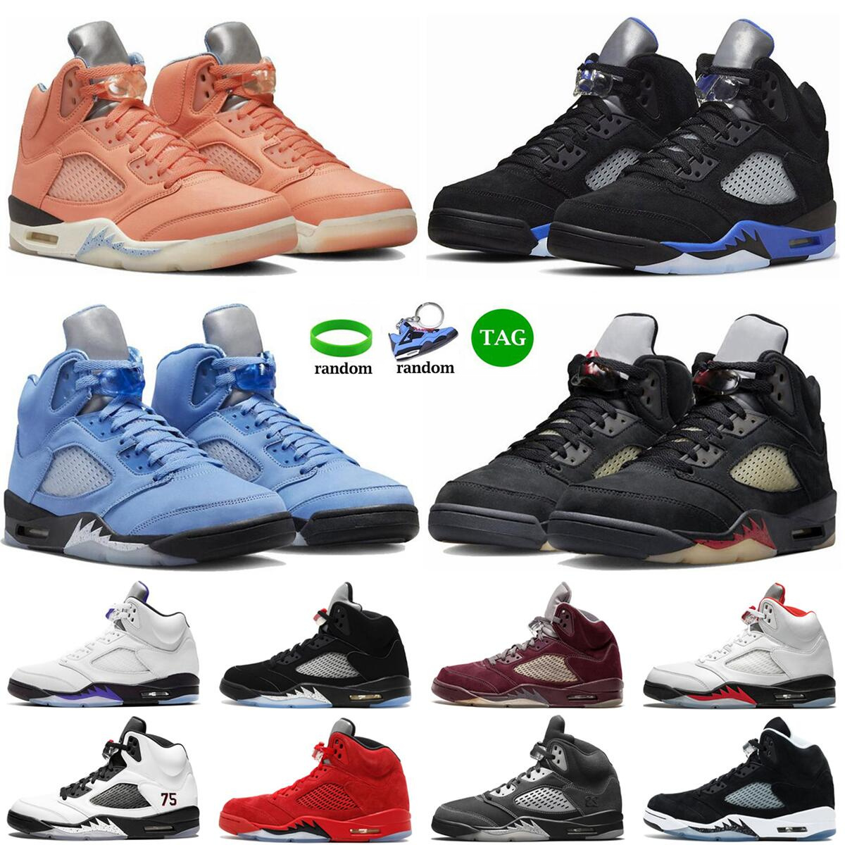 

Basketball Shoes 5 Blue Bird men shoes 5s Raging Bull Red Aque sneakers Blue Seade sports Pinkside trainers size eur 40-47, 10