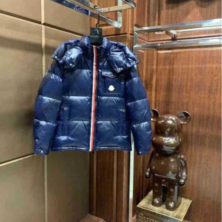 

Designer Luxury Monclair Classic Winter Men Jackets Women Down Fashion Hip Hop Cap Pattern Print Coats Outdoor Warm Casual Coat c1