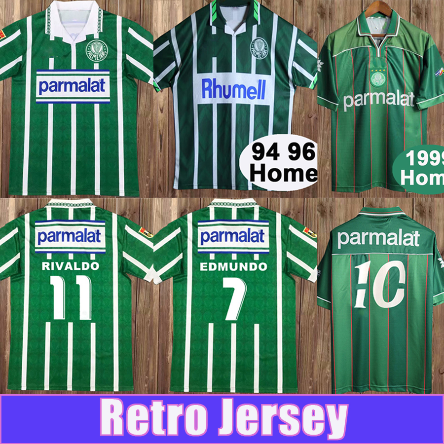 

1993 1994 Palmeiras R. CARLOS Retro Soccer Jerseys 1996 Mens EDMUNDO ZINHO RIVALDO EVAIR Home Football Shirts Mens Uniforms Camisas de Futebol, Fg10108 1994 1996 home