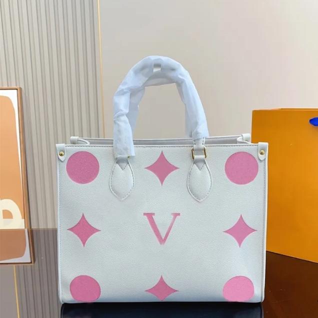 

Designer Genuine Leather Embossed flowers Totes Ladies Composite Tote Shoulder bag Crossbody Catch Bag