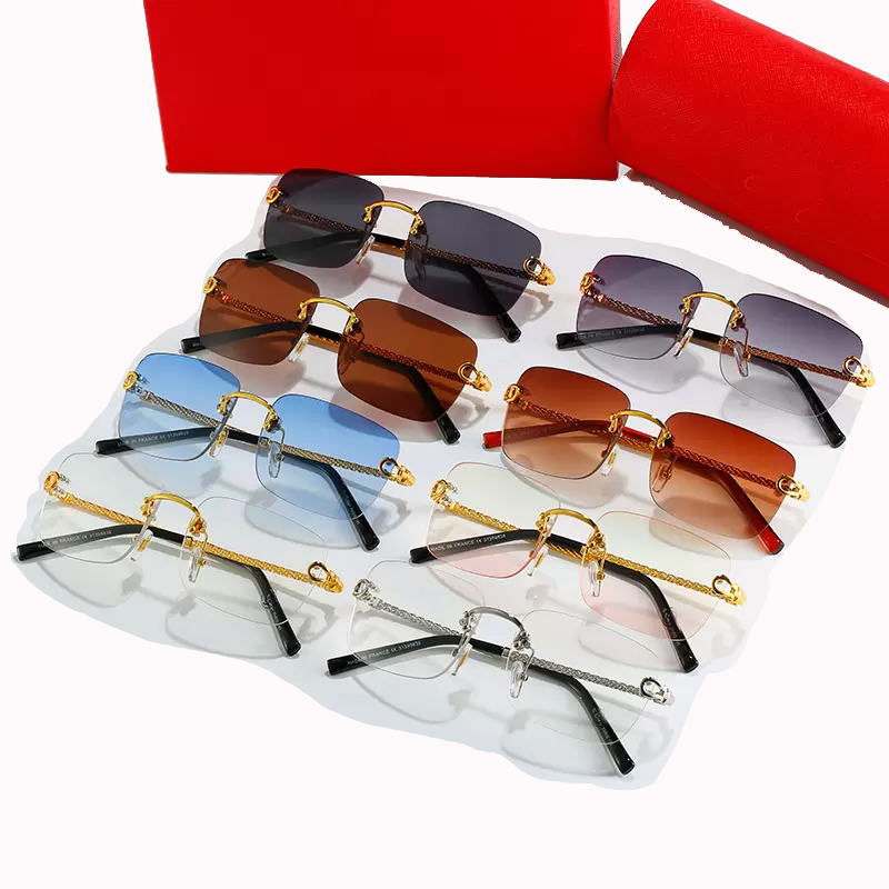 

Mens sunglasses carti glasses fashion eyeglasses sungod glasses gold metal frame ins net red same men women European and American unisex travel vacation sunglasses