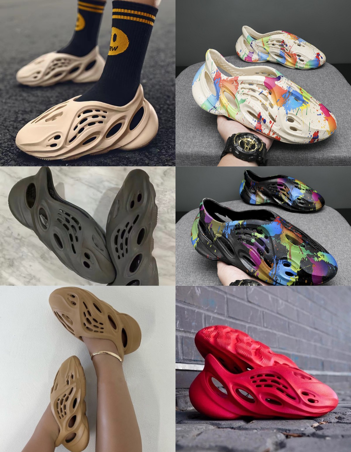 

foam runner slipper Fashion Slides Children Kids Slippers Sandals Shoes Triple Black White Red Resin Bone Desert Sand Foam Runners Slippers Sandals Slides Shoes, 33