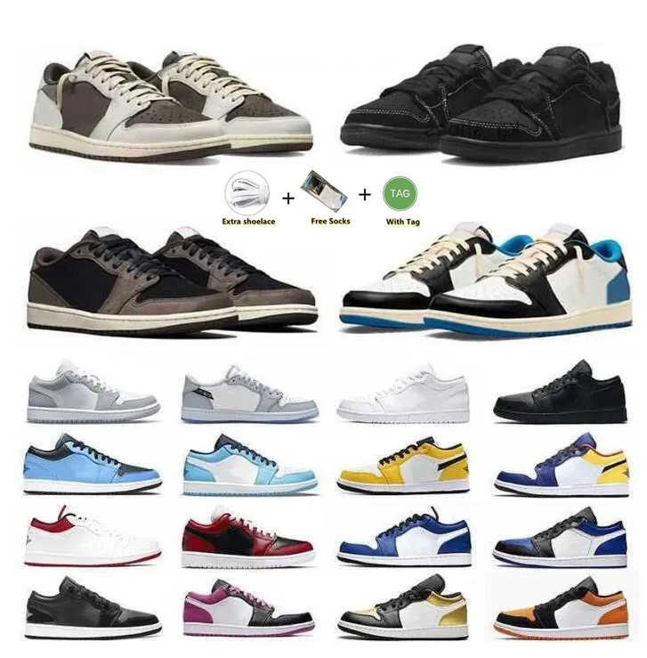 

jumpmans 1 low basketball shoes 1s trainers women men reverse mocha black phantom ts concord fragment zion williamson voodoo designer sneakers