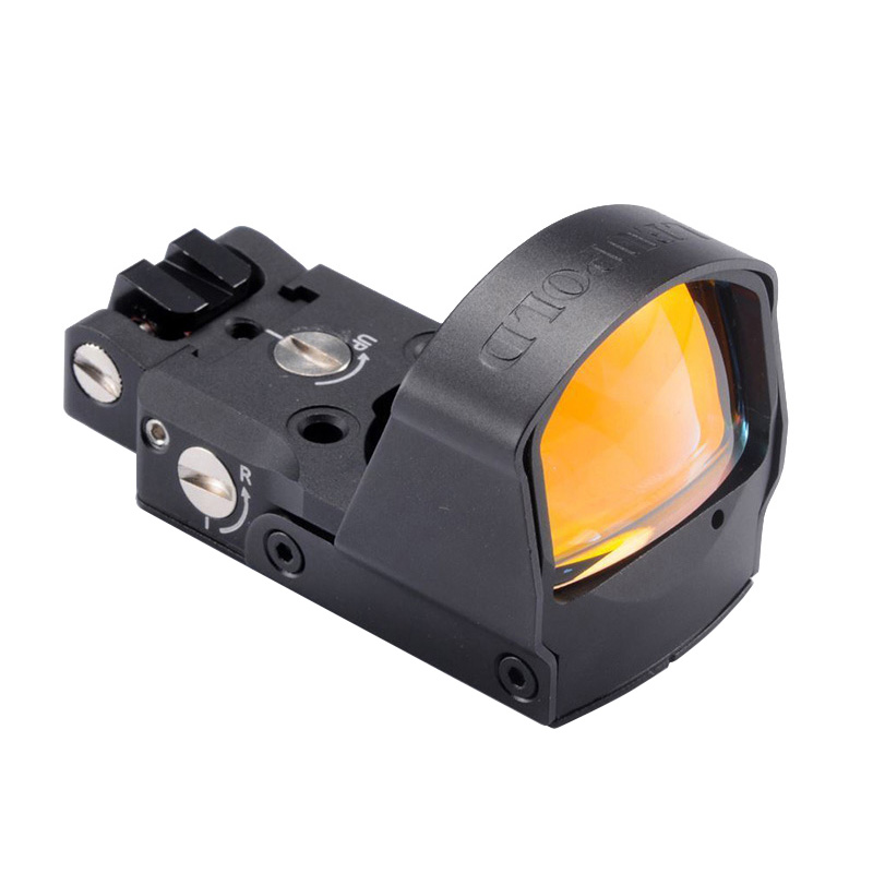 

Tactical DP Pro Red Dot Sight Holographic Reflex Pistol Scope With 1911,1913 and Glock Mount Hunting Riflescope Airsoft Optics, Black