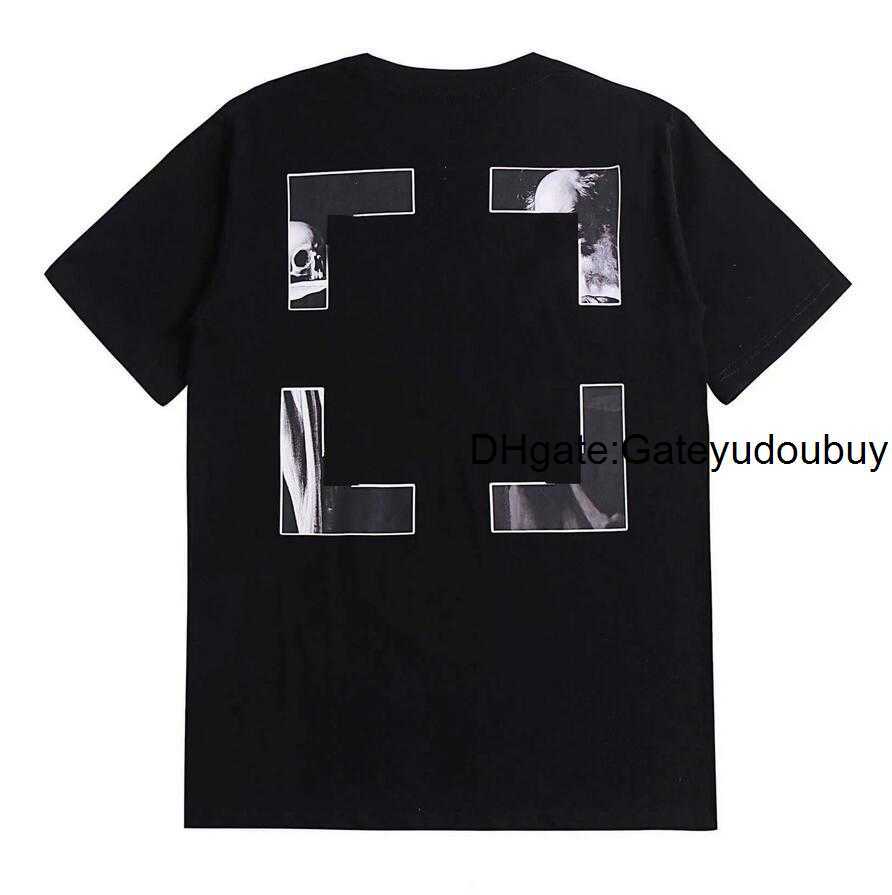 

Summer T-Shirt Mens Womens DesignersOff T-shirts Loose Tees Tops Man Casual Shirt Luxurys Clothing Streetwear Shorts Sleeve Polos Tshirts Size S-X Offs White, Style2