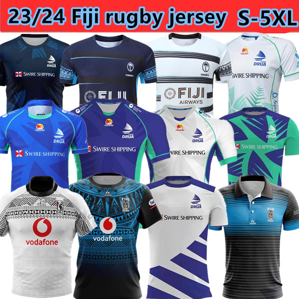 

2022 2023 Fiji Druya Airlines Rugbys Jersey New Adult Home and Away 22 23 Flying Fijian Rugby Jerseys Tank Top Set Maillot Camiseta MagliaTop S-5XL, 12