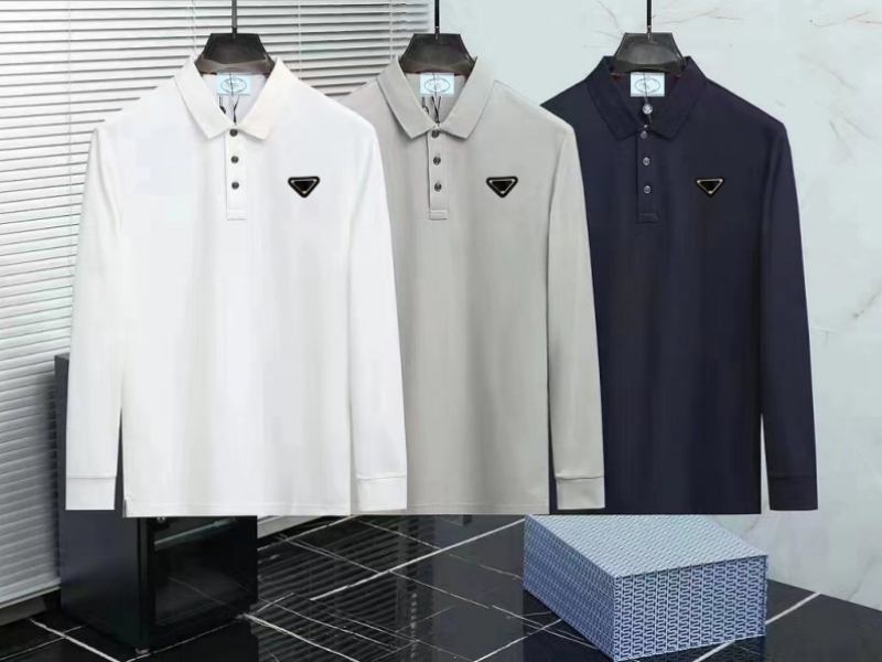 Polos pour hommes Designers Polo T-shirt Pull Tees Vestes Mode Homme Veste haut de gamme à manches longues T-shirts Sweat-shirt Hommes Femmes Spo