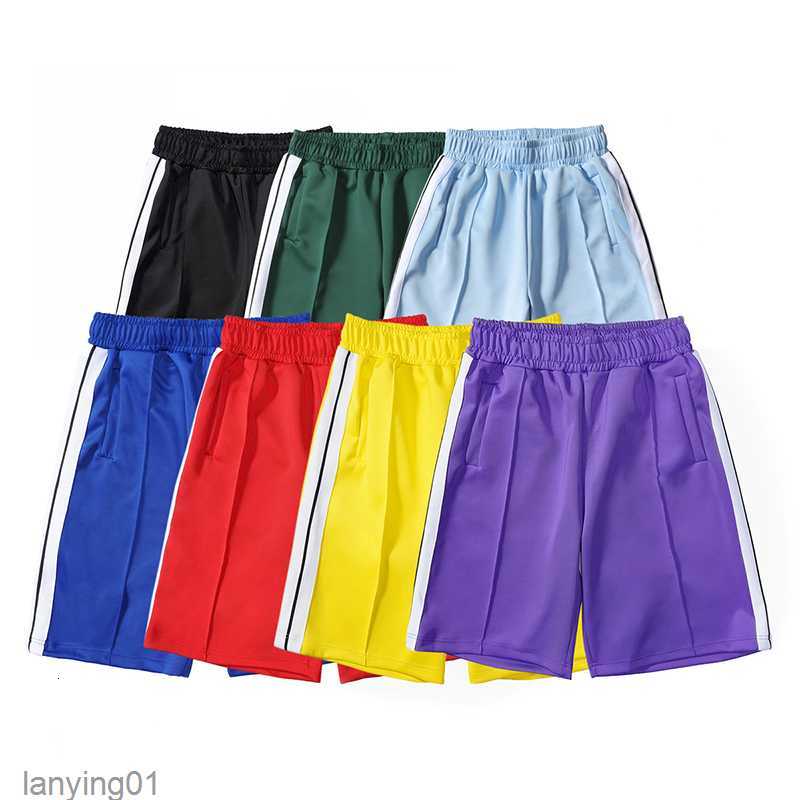 

Mens Womens Shorts Designers Palms Short Pants Letter Printing Strip Webbing Casual Five-point Clothes Summer Beach Palms Clothingq39thagt