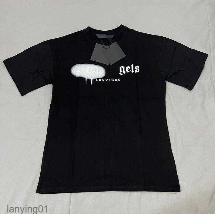 

Tees Tshirt Fashion New Mens Womens Designers t Shirts Long Sleeve Palms Tops Luxurys Letter Tshirts Clothing Short Sleeved Summerj6sl