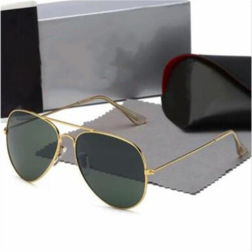 

Classical Men Women Sunglass Designer Sun Glasses Aviator Model Polarized Lenses Anti-UV Fashion Beach Driving Fishing Eyewear With Box