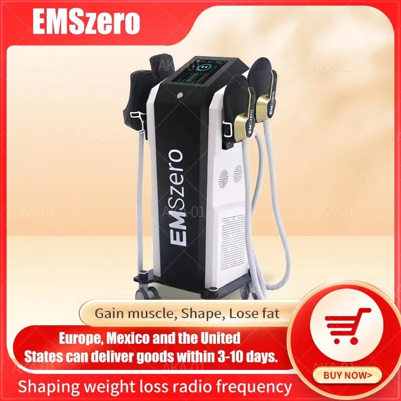 

RF Equipment 2023 Newest Update Neo DLS-emslim NEO 14 Tesla emszero Machine with 4 pcs NEO Handles With Pelvic Stimulation Pads Optional