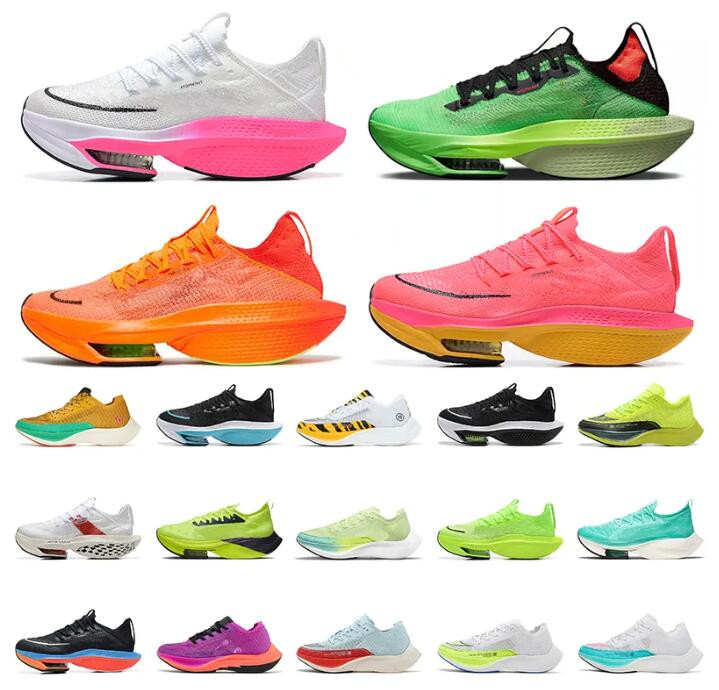 

2023 Zoomx Vaporfly Next% Mens Women Running Shoes Tempo Fly Knit Nature Rawdacious Aurora Barely Volt White Black Hyper Jade Pegasus Sneakers, 49