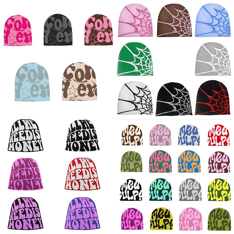 

Beanie Skull Caps Y2K Beanie Knitting Men Women Paragraph Quality Wool Ins Net Red Design Sense Cold Hats Warm Fashion 230406, Purple