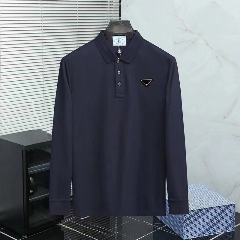 Hot brand Men's Polos Designers Polo T Shirt Pullover Tees fashion man Jacket Luxury long sleeve Tshirts Sweatshirt men women's sportsw