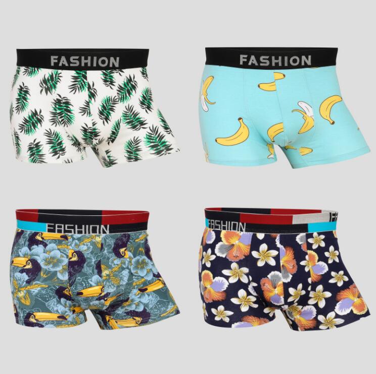 

NEW Men Sexy Underwear Boxer Shorts Brand Men's Cotton Button Designed High Quality Underwear Men Boxers Gay Underpants 8PIECE/LOT