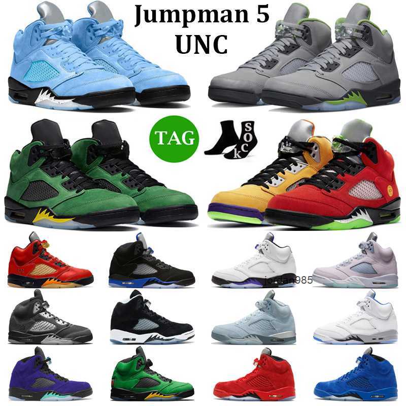 

Hotsale Jumpman 5 Men Basketball Shoes 5s UNC Green Bean Concord Racer Blue Easter Space Jam Pinksicle Oreo Mens Trainers Sport Sneakers, #1