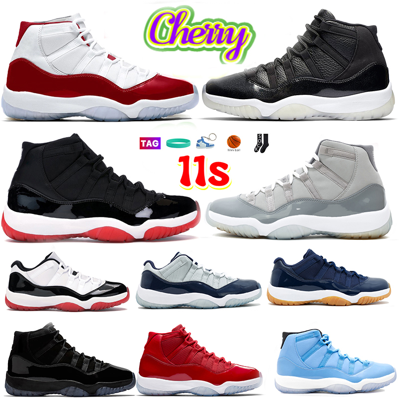

jumpman 11 Basketball Shoes High 11s Cherry mens shoe Cool Grey Bred Jubilee 72-10 Space Jam Cap and Gown womens Trainers pantone Georgetown Sneakers, No.14- platinum tint