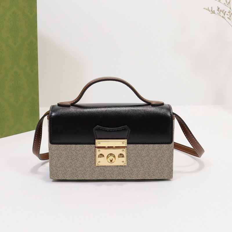 

Fashion Shoulder Bags Mini designer cross body bag women handbags real leather and canvas, White