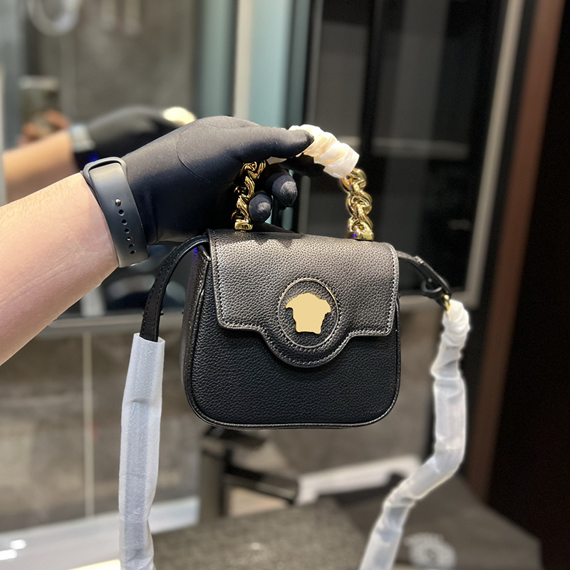 

Womens Luxury Tote Designer Genuine Leather Handbag Black Totes Bag Ladies Designer Shoulder Bags Shopping Handbag Wallet Purses 2304062D, V2