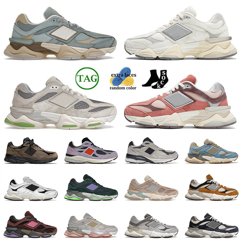 

Designer OG 9060 Running Shoes 990 v3 Bricks & Wood Blue Haze Sea Salt Rain Cloud Grey Cookie Pink for Mens Women JJJJound Olive Brown Trainers Athletic Sneakers, C14 v4 grey