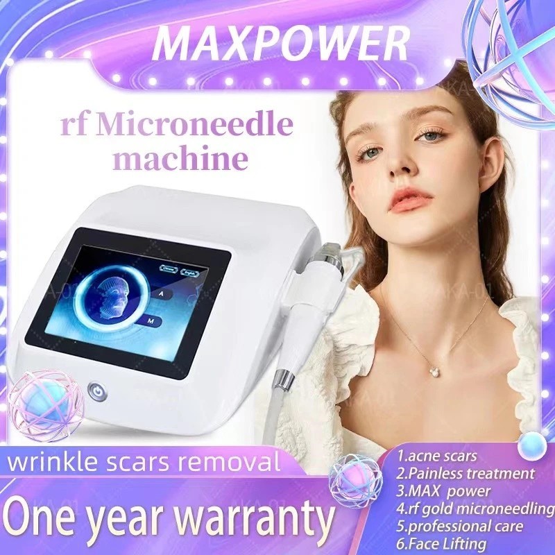 

2023 Newest Upgraded Gold Rf Fractional Microneedle RF Micro Needle Beauty Machine Anti-Acne Skin Lifting Anti-Wrinkle Spa Equipment