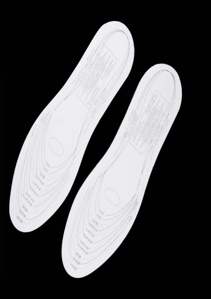 

1 Pair Unisex Healthy Antibacterial Sport Memory Foam Shoe Pad DIY Soft Cotton Insoles for Men Women8714343