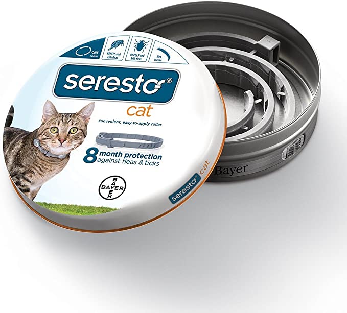 

Seresto Flea and Tick Collar for Cats and Kittens Protection Treatment