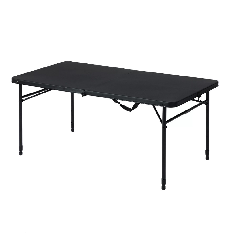 

Camp Furniture FoldinHalf Adjustable Table Rich Black 230407