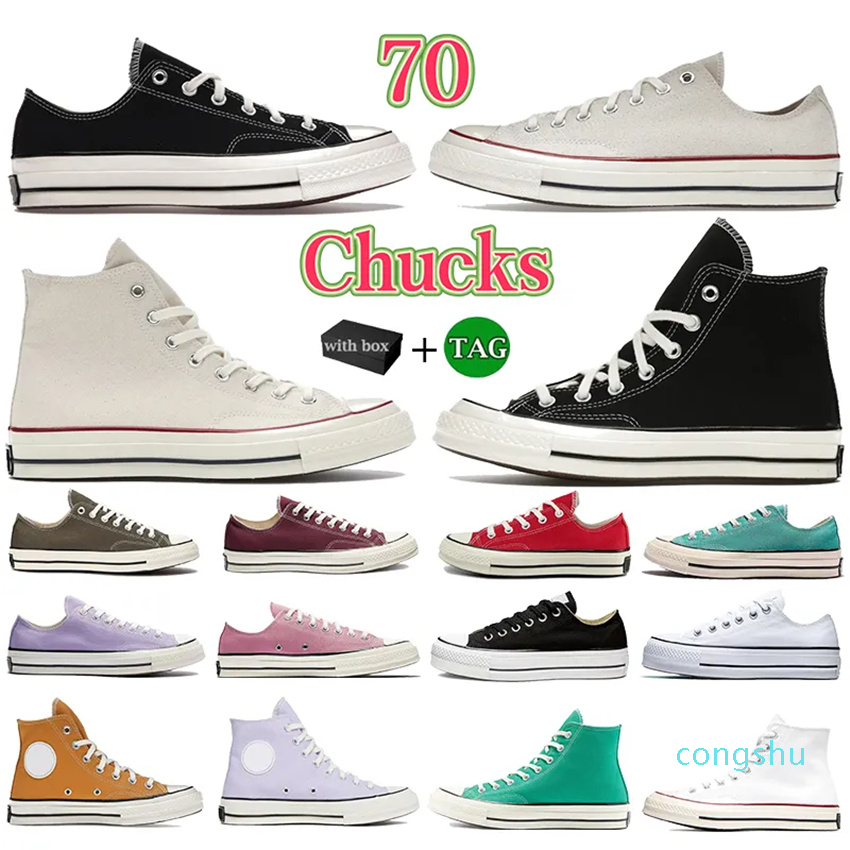 

Chucks 70 70s Casual Shoes Mens Womens Canvas Shoe Fashion Luxury High Sneakers Ox Black White Men Designer Lace Up Classic 1970s New Classics Skateboard Trainers, 06 ox burgundy