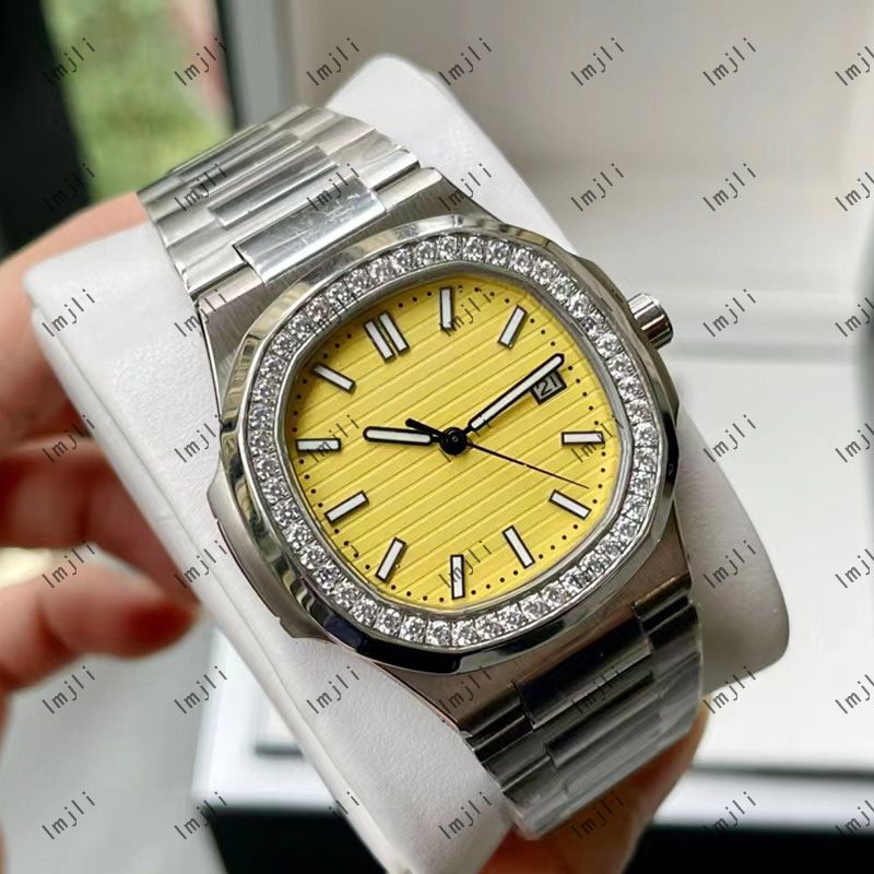 

Diamond men mechanical watch Stainless steel designer watches Automatic calendar 41mm large fashion wristwatch, Tool