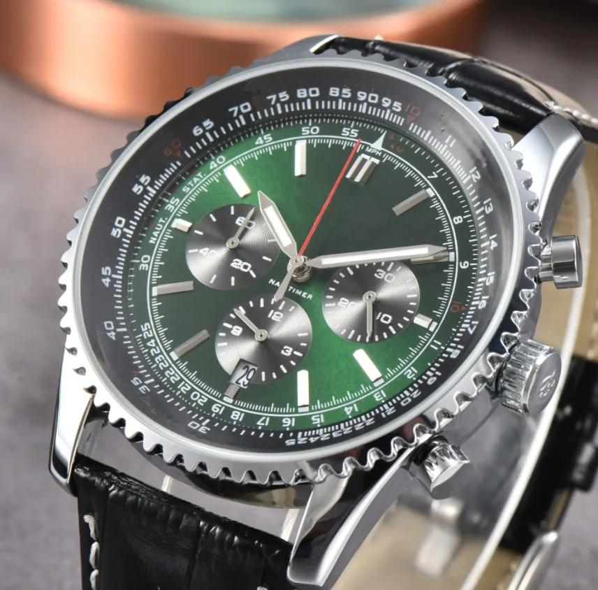 2023 Hot Mens Classic Watches 40mm Dial Master Watch quartz Sapphire Watch Model Folding Luxury WristWatches T