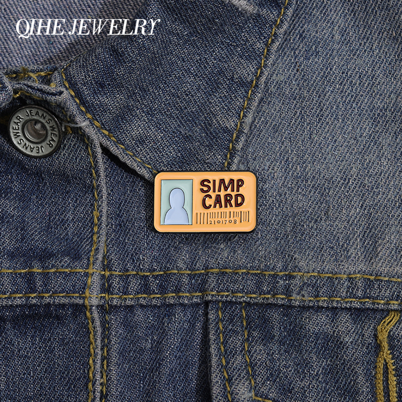 

Identity Cards Enamel Pin Brooch Lapel Clothes Custom Backpack Metal Badge Decorate Men Women Gift Accessories Wholesale