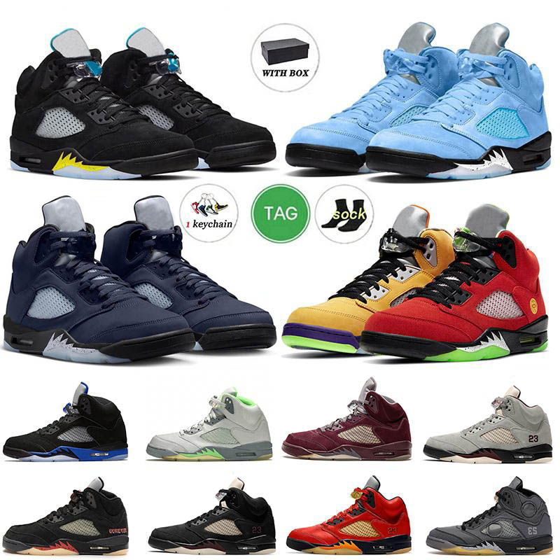 

5s new 2023 with box jumpman basketball shoes khaled mens women og sneakers us 13 white unc aqua nior Georgetown mars for her sail retro muslin trainers, C37 a ma maniere light bone 40-47