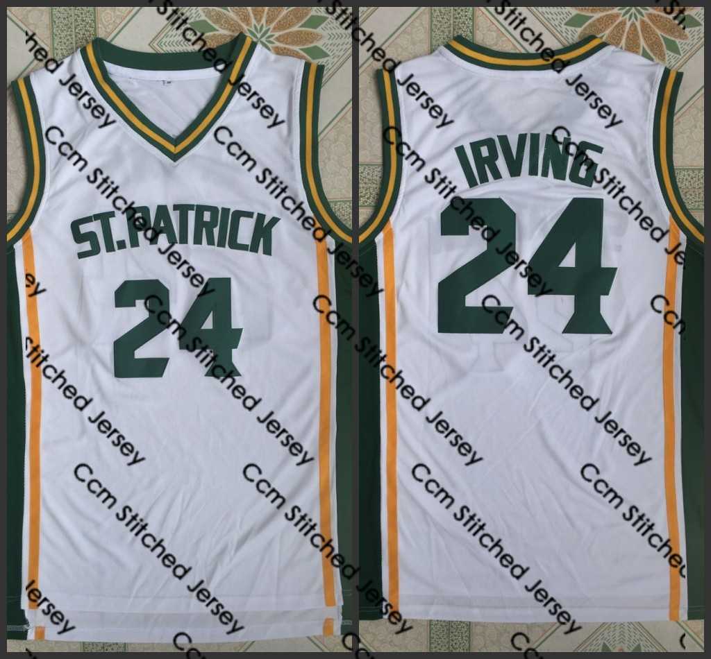

St. Patrick High School 24 Kyrie Irving Basketball Jersey, 24 kyrie irving jersey